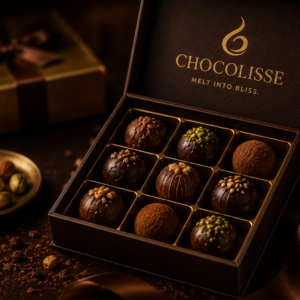 Pistachio Dark Chocolate Truffles