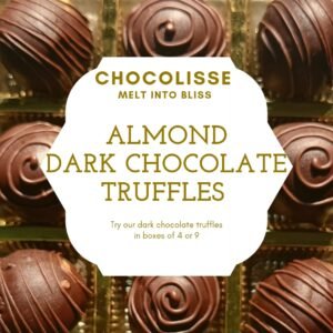 Walnut Dark Chocolate Truffles